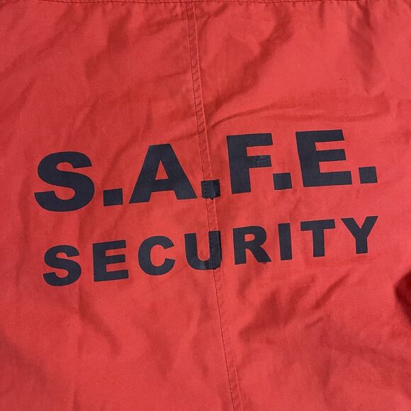 Official Licensed Super Bowl LII Security Puffer Down Jacket Red Mens Size XL - Picture 11 of 13